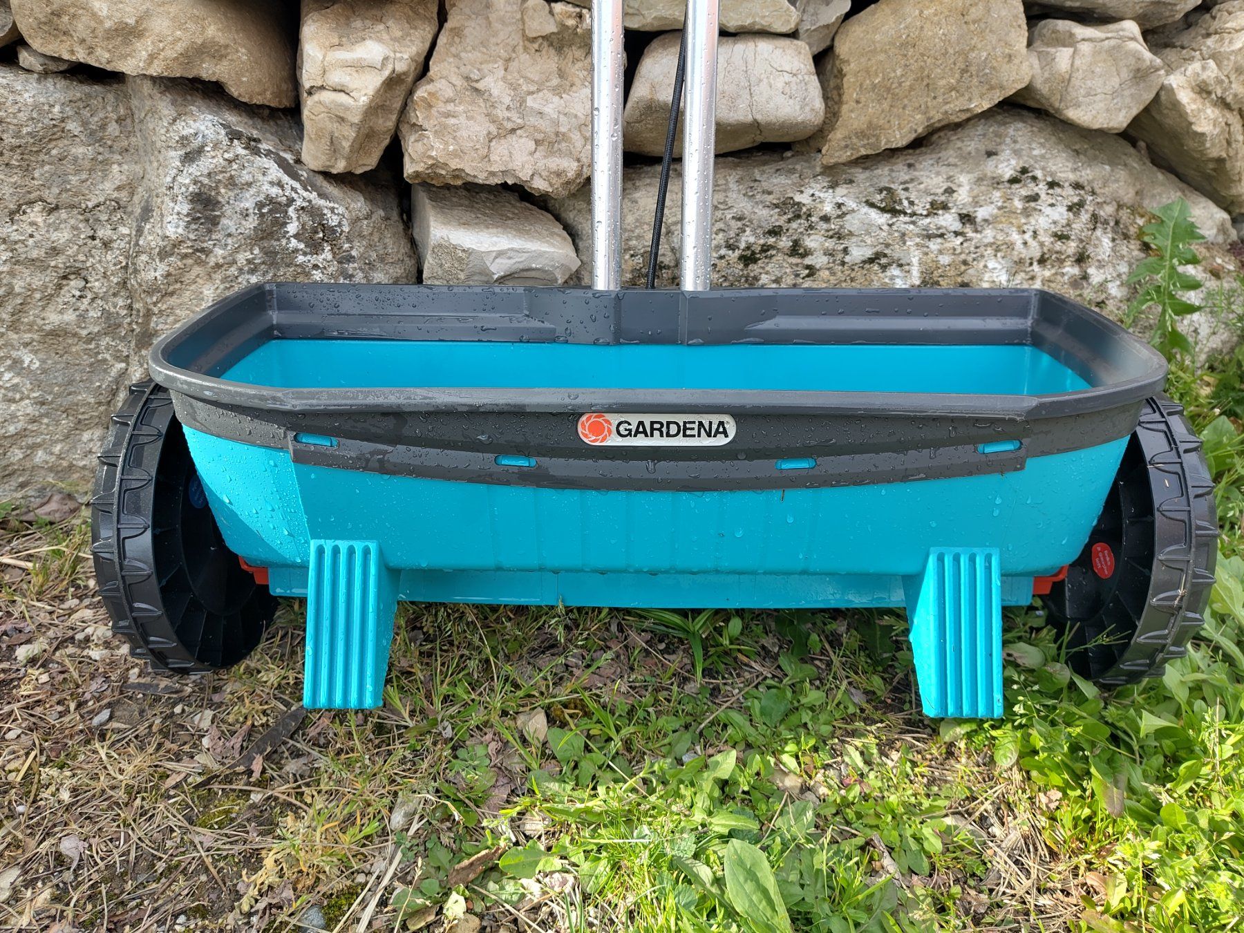 GARDENA Streuwagen fr Dnger, Rasensamen...neuwertig (Gebraucht) in Le  Landeron fr CHF 8  mit Lieferung auf Ricardo kaufen