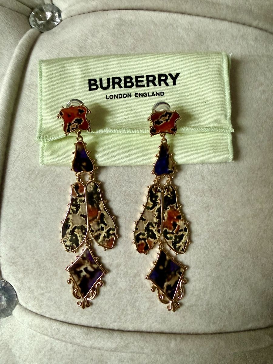 Burberry Ohrringe & -stecker: BURBERRY OHREN CLIPS NP: 650€ – Neu und originalverpackt aus Buchs ZH von KittyInStyle