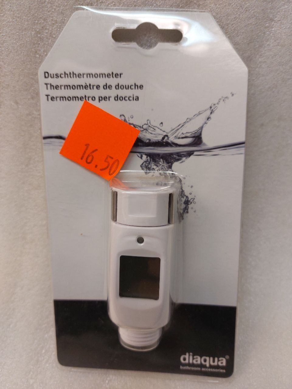 Altro per la casa: Digitales Duschthermometer - Digital Shower Thermometer – Nuovo e nell'imballaggio originale da Pambio Noranco venduto da Pol69