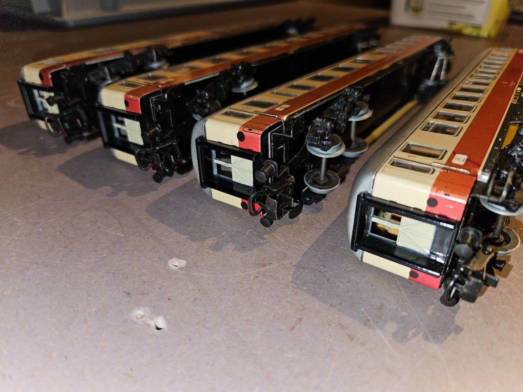Märklin Modellini di ferrovie: Märklin 4056 4057 DB TEE ohne OVP – Usato da Bern venduto da lukas90pilze 3