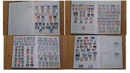 2 Alben mit 2'373 Briefmarken aus Europa