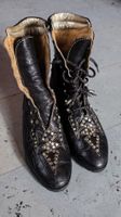 Stivaletti El Vaquero Pelle Nera Borchie Made in Italy tg35