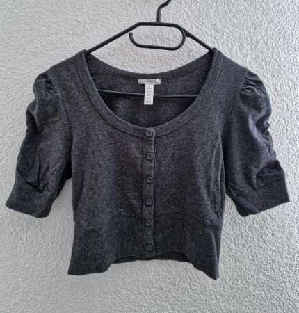 Crop Top, Top, Oberteil, Jacke, Shirt, Bolero, jäckli