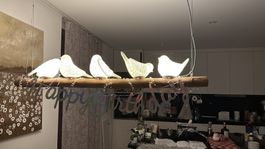 Hängelampe KARE DESIGN Dining Birds,  Porzellan