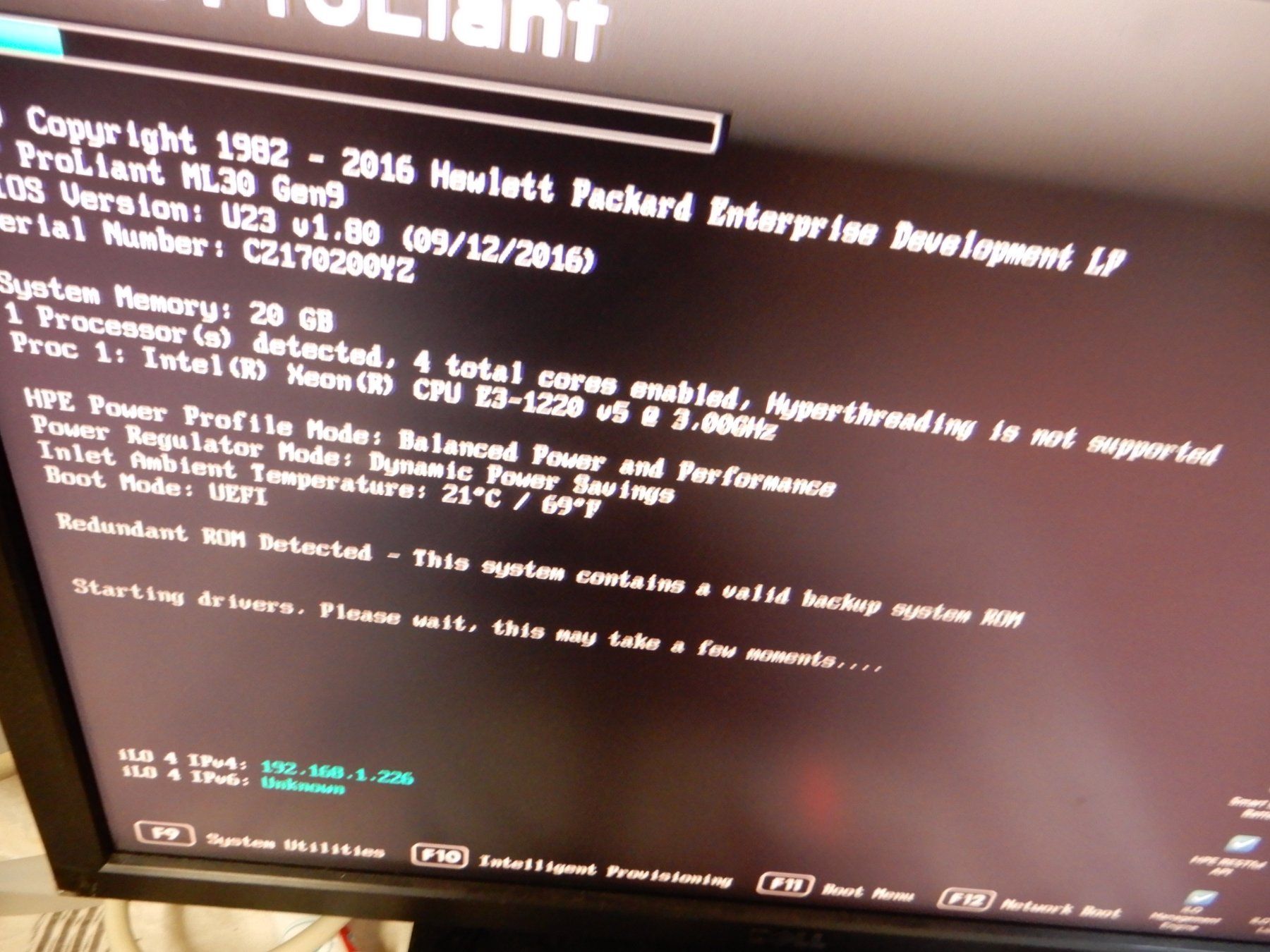 Hewlett Packard Server: HP ProLiant ML30 Gen9 Server Intel Xeon ohne HD – Gebraucht aus Worben von MaKo3252 5