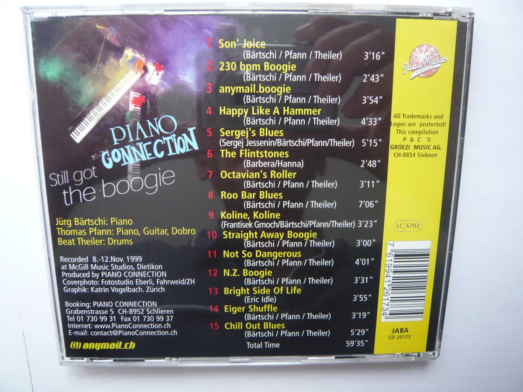 CDs: PIANO CONNECTION Still The Boogie – Gebraucht aus Winterthur von Cajun 1