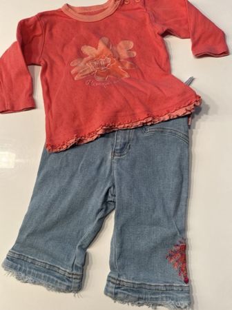 Pampolina Set, Hose & Shirt Gr. 68, cooler Look