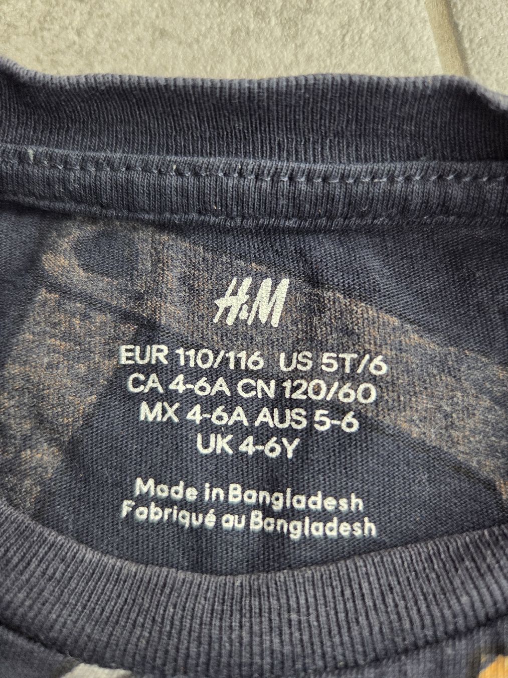 H&M Maglioni & Felpe: Kinder Langarmshirt H&M Bagger Gr. 110/116  gebraucht – Usato da Hüntwangen venduto da ManuM2014 4