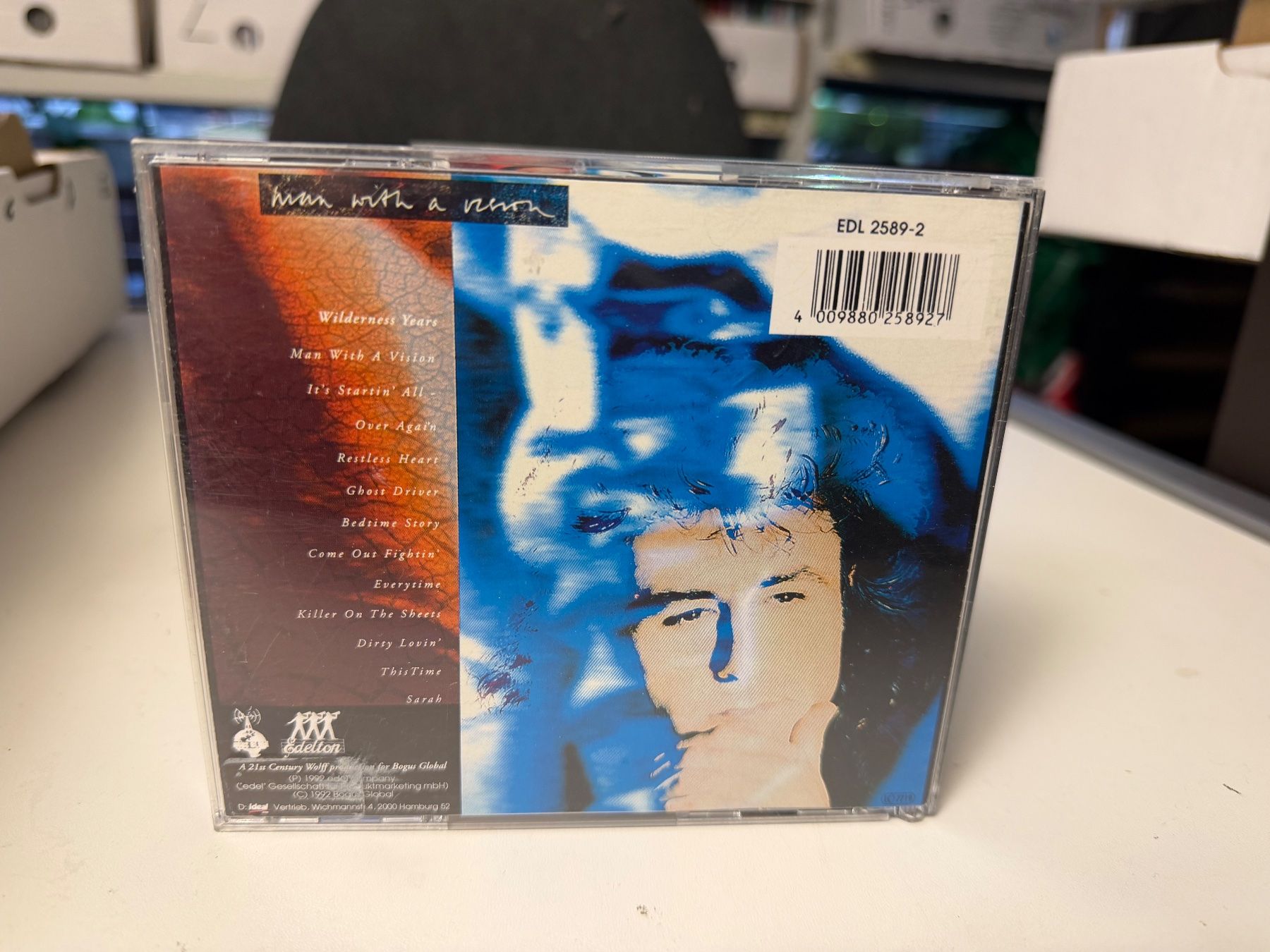 CD: John Parr - Man With A Vision - HD23A – Usato da Küsnacht ZH venduto da swisssales.net 1