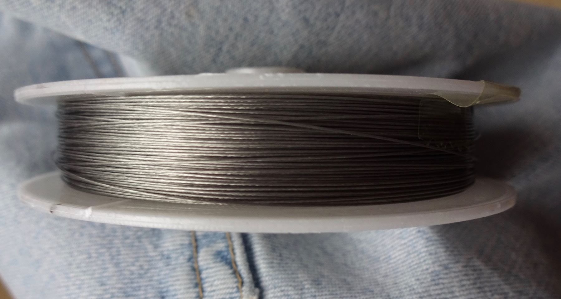 Kit bricolage: Bastel Draht dünn stark   0.38 mm  ca 23meter   Schmuckdraht – Nuovo e nell'imballaggio originale da Leuggern venduto da unico10