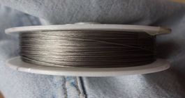 Bastel Draht dünn stark   0.3 mm  ca 19meter    Schmuckdraht