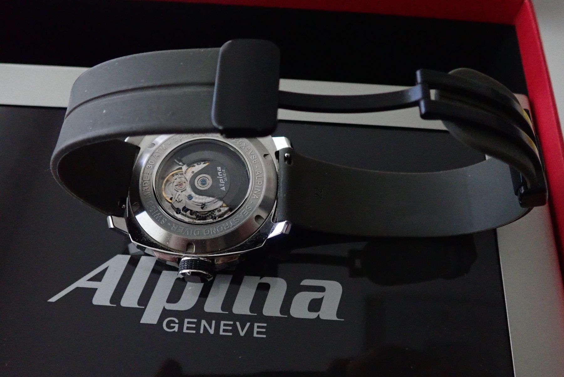 Alpina Orologi: ALPINA AUTOMATIC 500METER.(TAUCHERUHR) – Usato da Wohlen AG venduto da superwatchesteam 5
