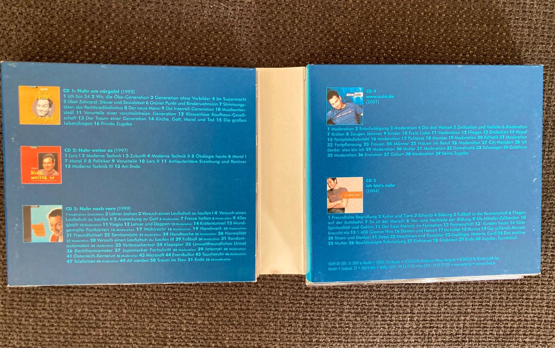 Audiolibri: Dieter Nuhr Die Box 5 CDs – Usato da Zürich venduto da tanteluzie 2