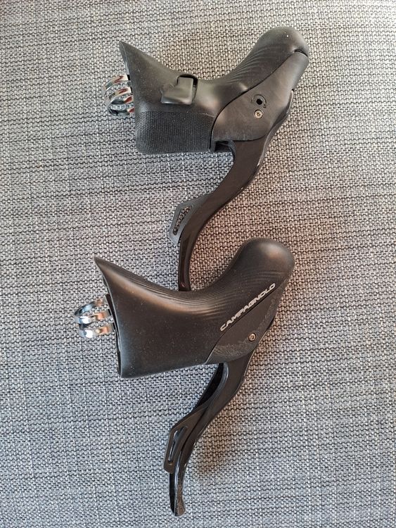 Manettes Campagnolo Super Record EPS 12 Vitesses - Paire Neuve Pour Vélo De Route