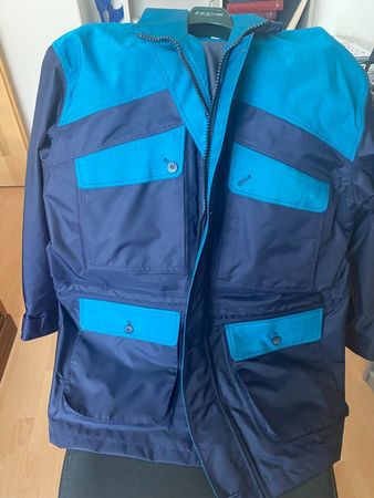 Regenjacke Gr.54 Aqua Guard/ Rotofil CH Fabrikat/blau-türkis