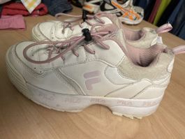 Weisse Fila Sneaker Gr. 33