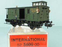 Trix 3600 H0 Gepäckwagen K.Bay.Sts.B., wie NEU