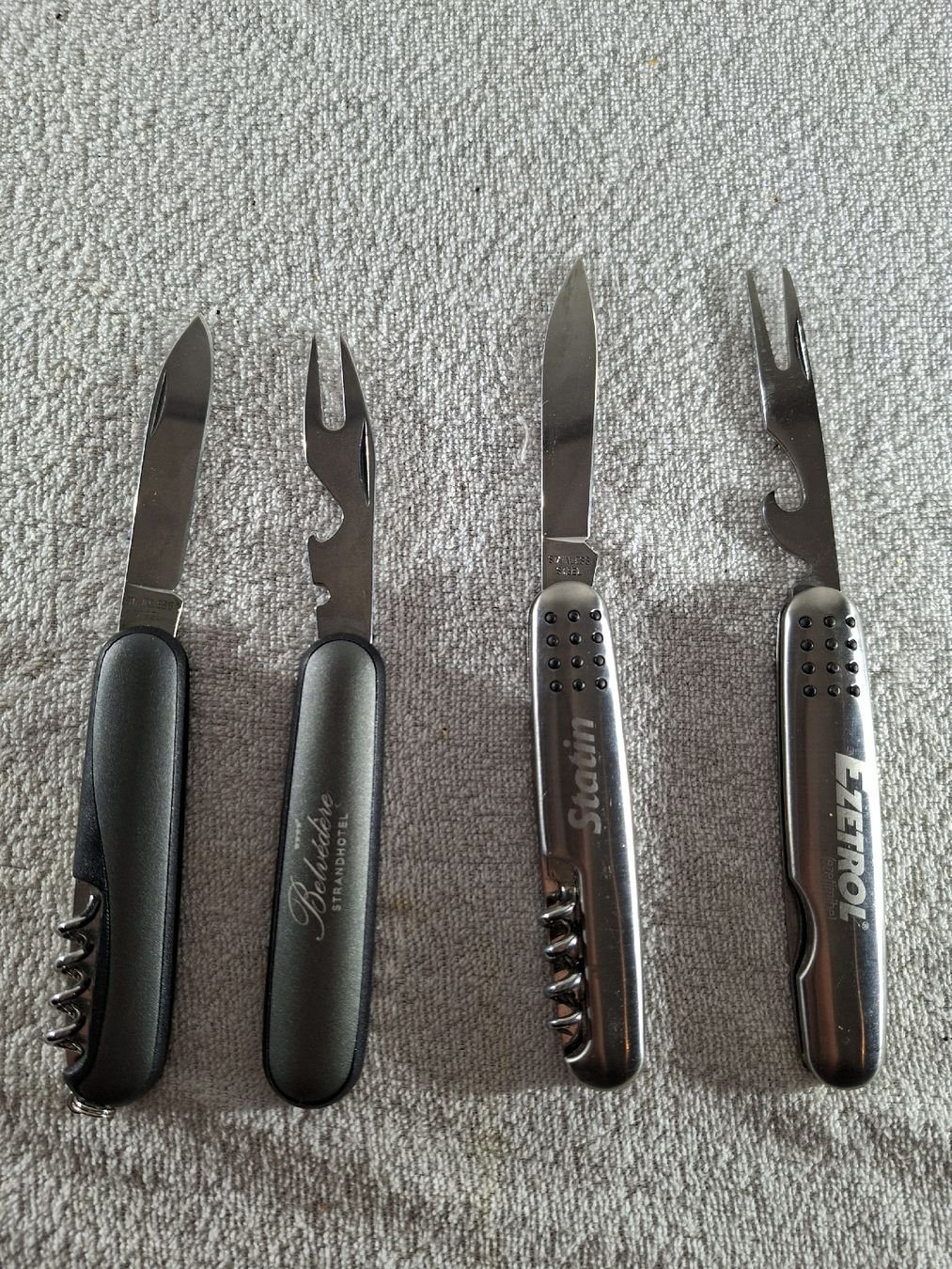 Coltelli tascabile: Sackmesser mit Gabel, PicNic, Outdoor – Usato da Grindelwald venduto da carro5
