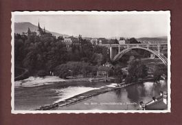 BERN - Kirchenfeldbrücke und Schwelle