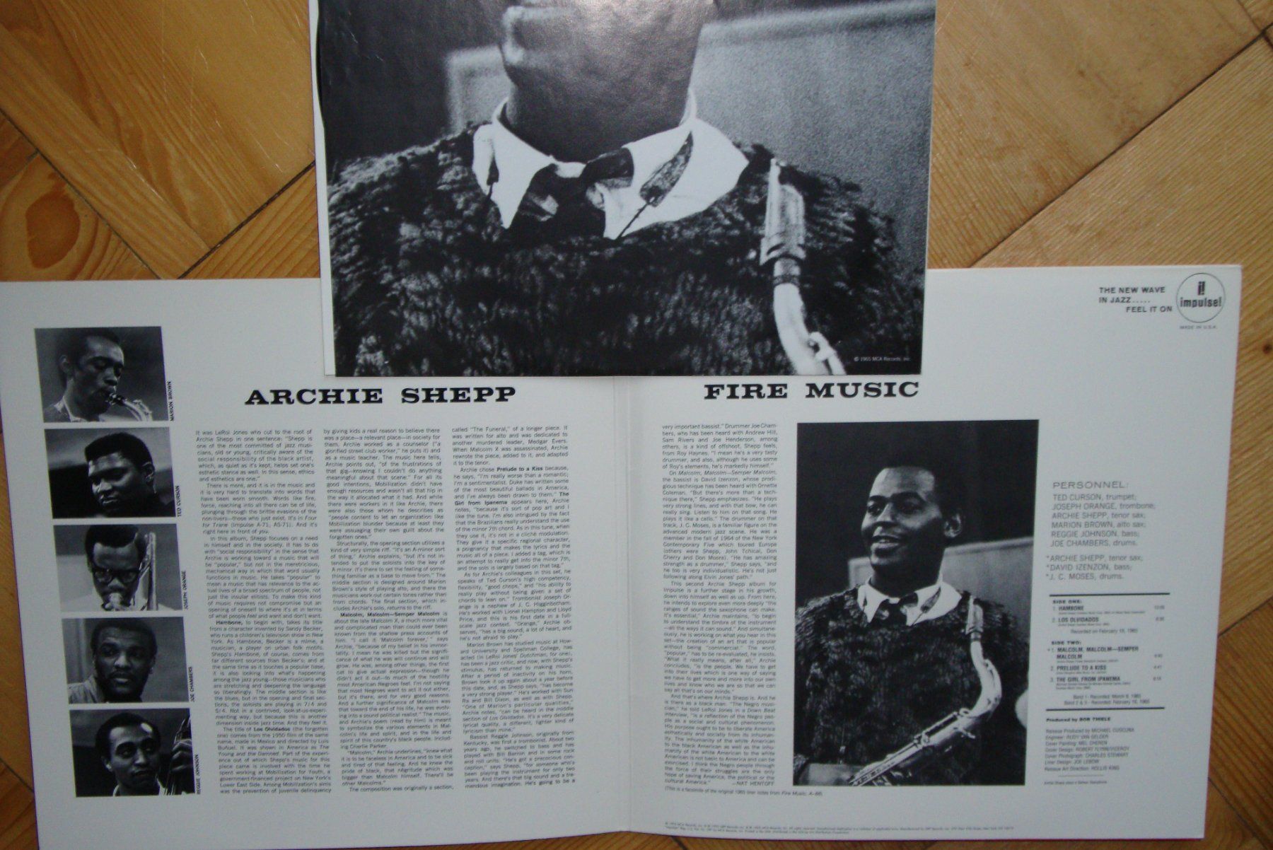 Dischi in vinile: LP Archie Shepp - FIRE MUSIC -  Impulse! Records – Usato da Bern venduto da Uli_10_11 1