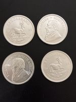 4 Stück Silber Unze Krugerrand 2023