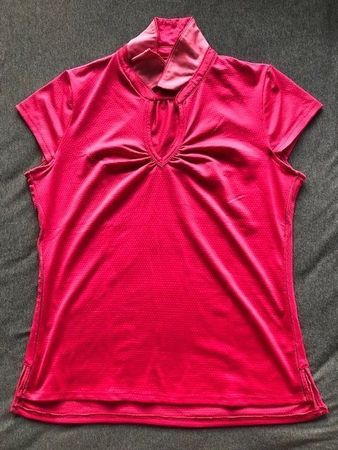 neuw. Poloshirt Golfshirt von Lucky in Love Pink Gr. S Damen