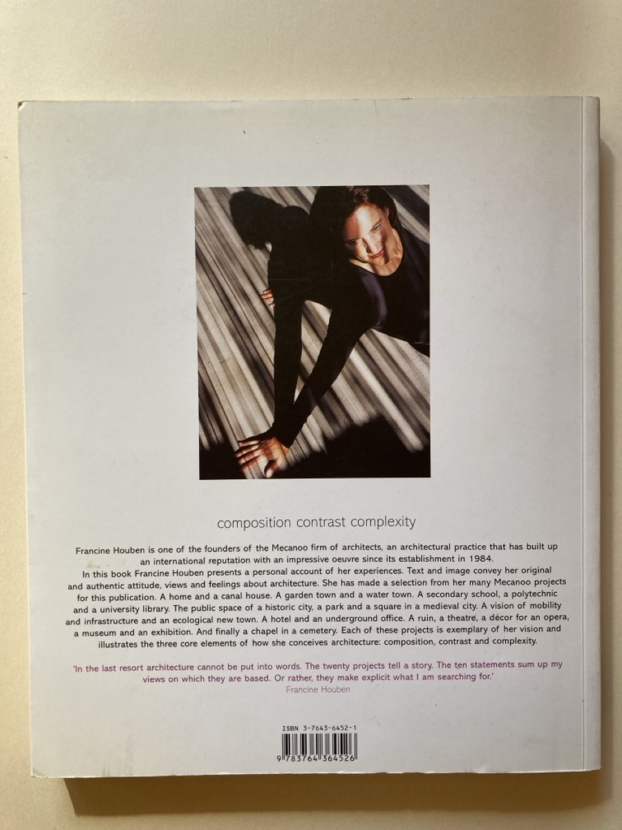 Libri: Francine Houben - composition contrast complexity – Usato da Zürich venduto da 000rk 1