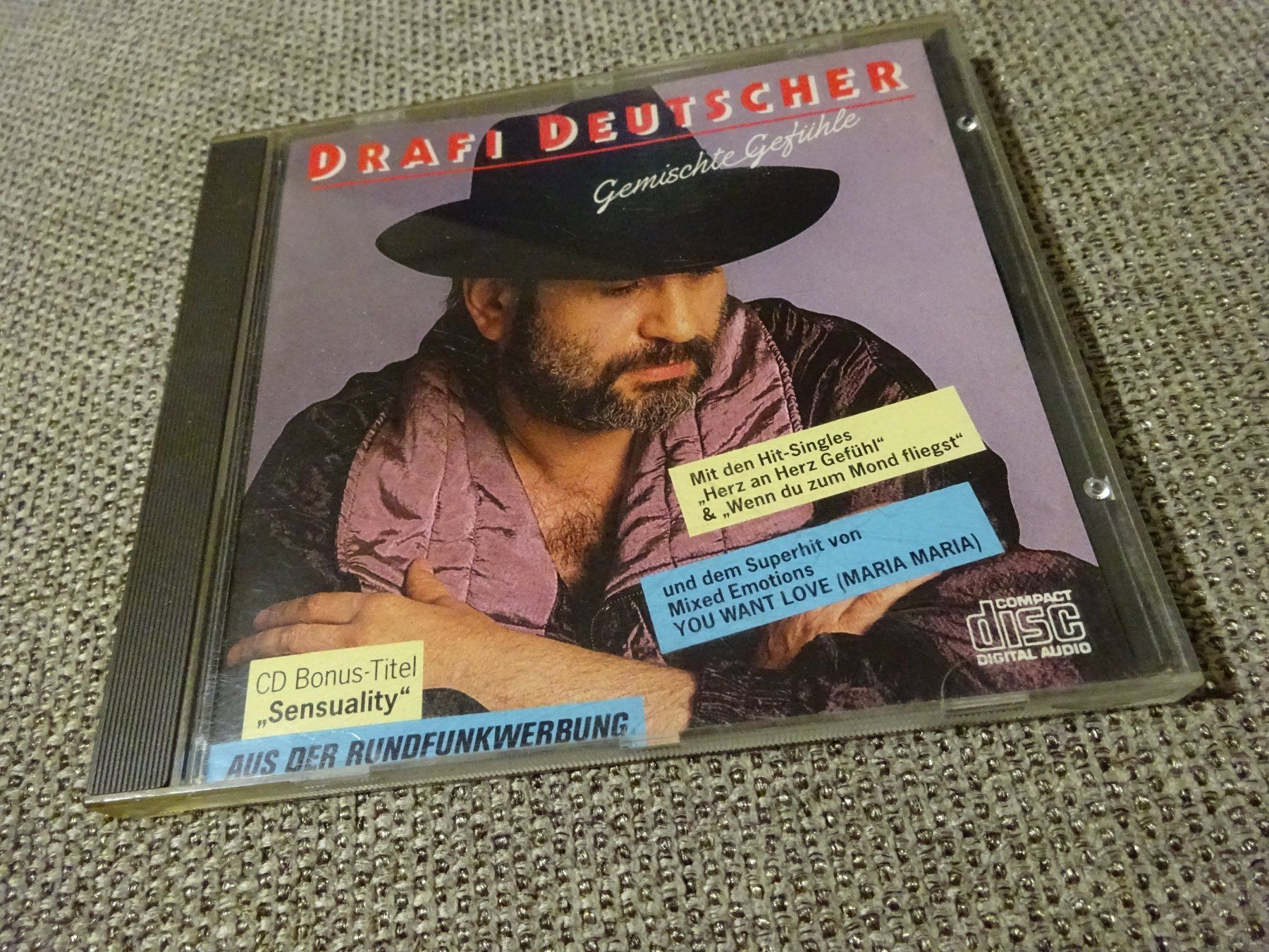 CD: Gemischte Gefühle/Drafi Deutscher – Nuovo (secondo la descrizione) da Rothrist venduto da Mistery1