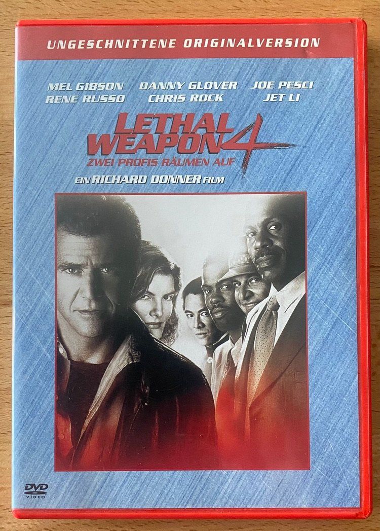 Tutti i DVDs: DVD - Lethal Weapon 4 - Zwei Profis räumen auf – Usato da Winterthur venduto da Secondhand-Family