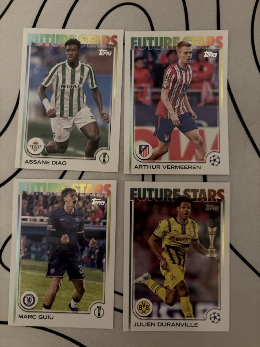 Topps Carte collezionabili: Topps Flagship 24/25 Future Stars Karten – Nuovo (secondo la descrizione) da Basel venduto da min_xq6x