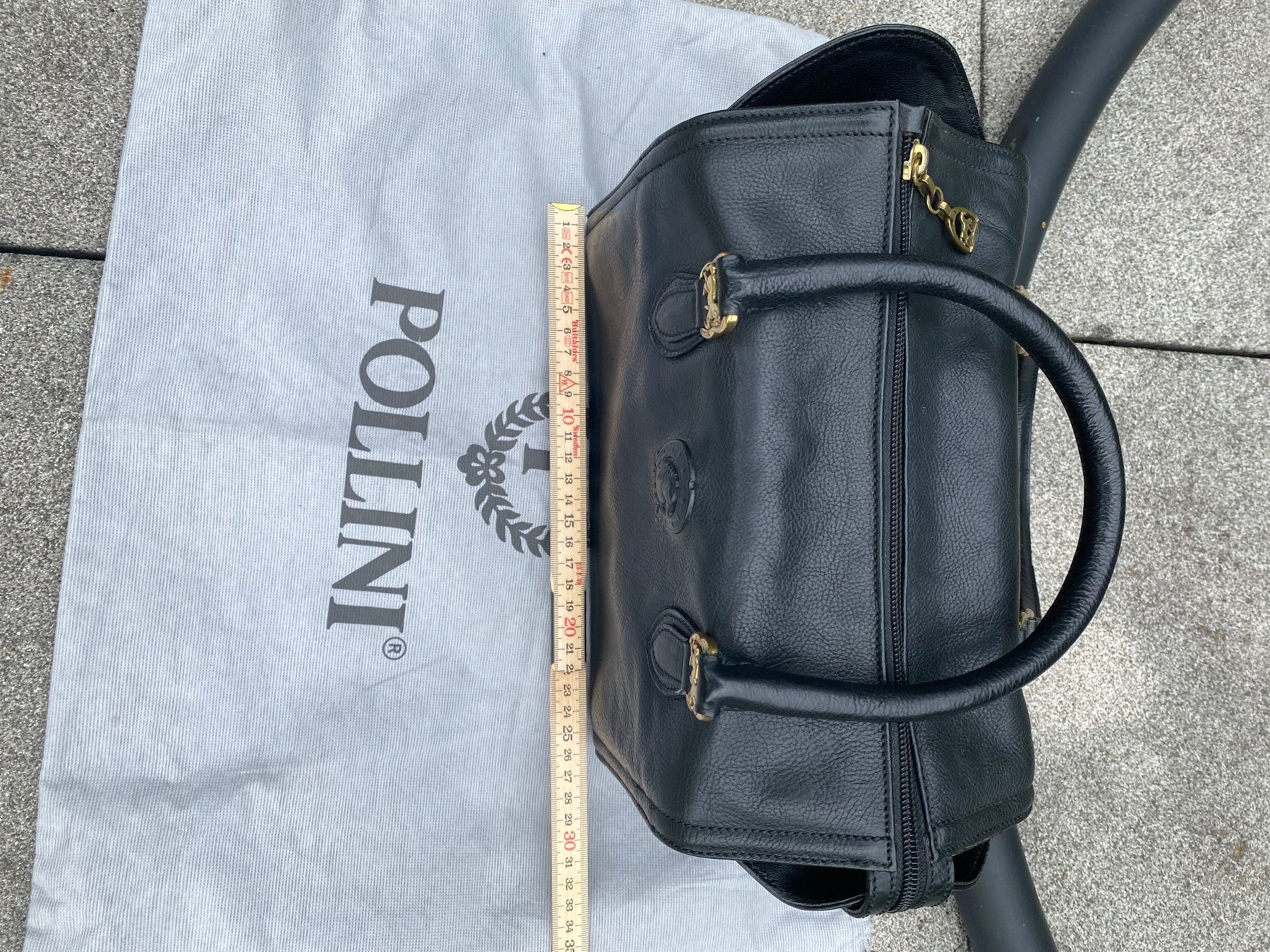 Borse da donna: Pollini heritage handbag black leather – Usato da Monteggio venduto da dem_7zj2 8