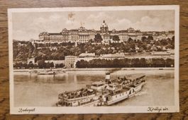Budapest, Burg, Dampfschiff, n. Gränichen z. Fam Zehnder