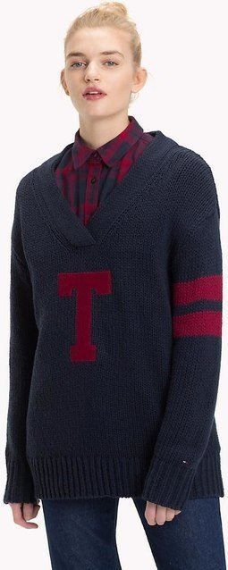 Tommy Hilfiger Maglioni & Felpe: Tommy Hilfiger  Oversized Size Grösse S NP 219.- – Nuovo e nell'imballaggio originale da Chur venduto da Chanel72 1