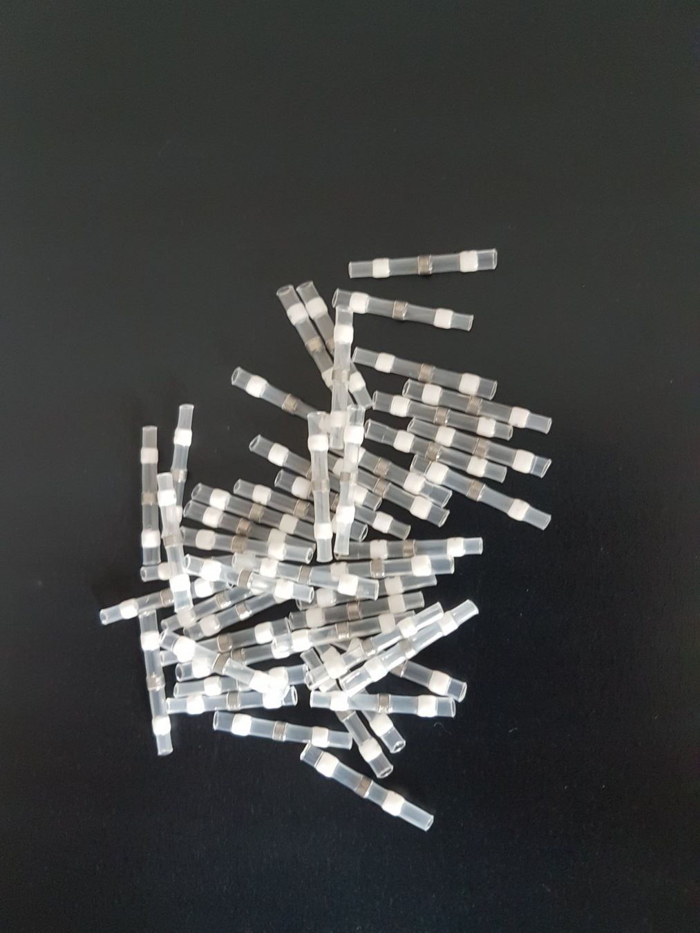 Componenti elettronici: 25 Stück Lötverbinder weiss – Nuovo e nell'imballaggio originale da Perlen venduto da shelbycobra