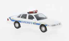 Ford Crown Victoria NY Deputy Sheriff Busch H0 1/87