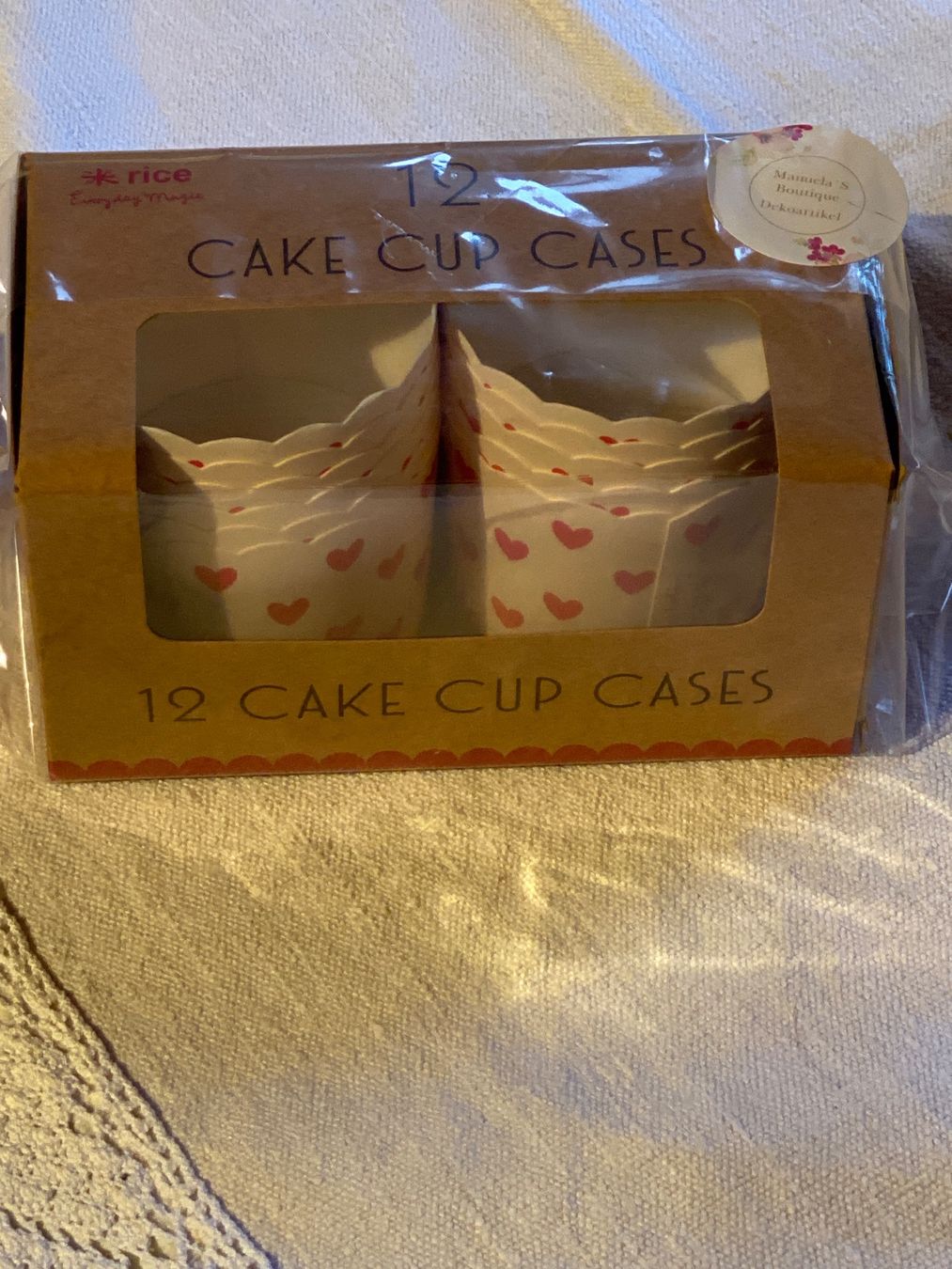 Teglie da forno: Cup Cakes Formen-Herzen-Rice – Nuovo e nell'imballaggio originale da Meienried venduto da ManuelaBoutique 5