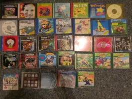Diverse CDs (Globi, Drei ???, Pumuckl, Teufels Kickers, etc)