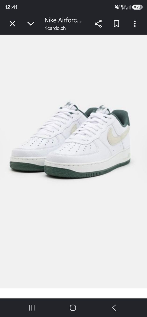 Nike Herrenschuhe: Nike Air force 1 45.5 – Gebraucht aus Biberist von Banexx