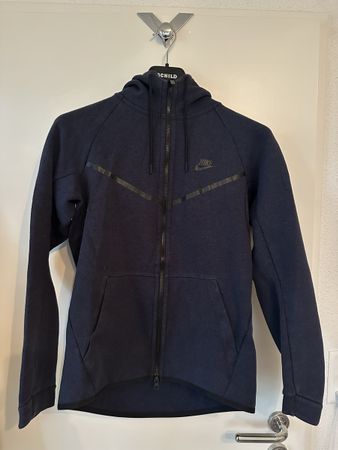 Nike Tech Fleece Windrunner Hoodie Dunkelblau Gr. S