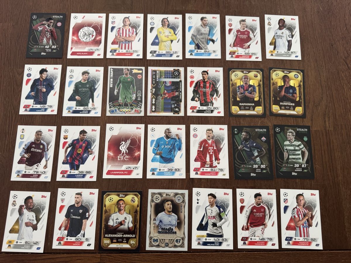 Cartoline: 50 Topps Match Attax Karten – Nuovo (secondo la descrizione) da Liebefeld venduto da Tatts81