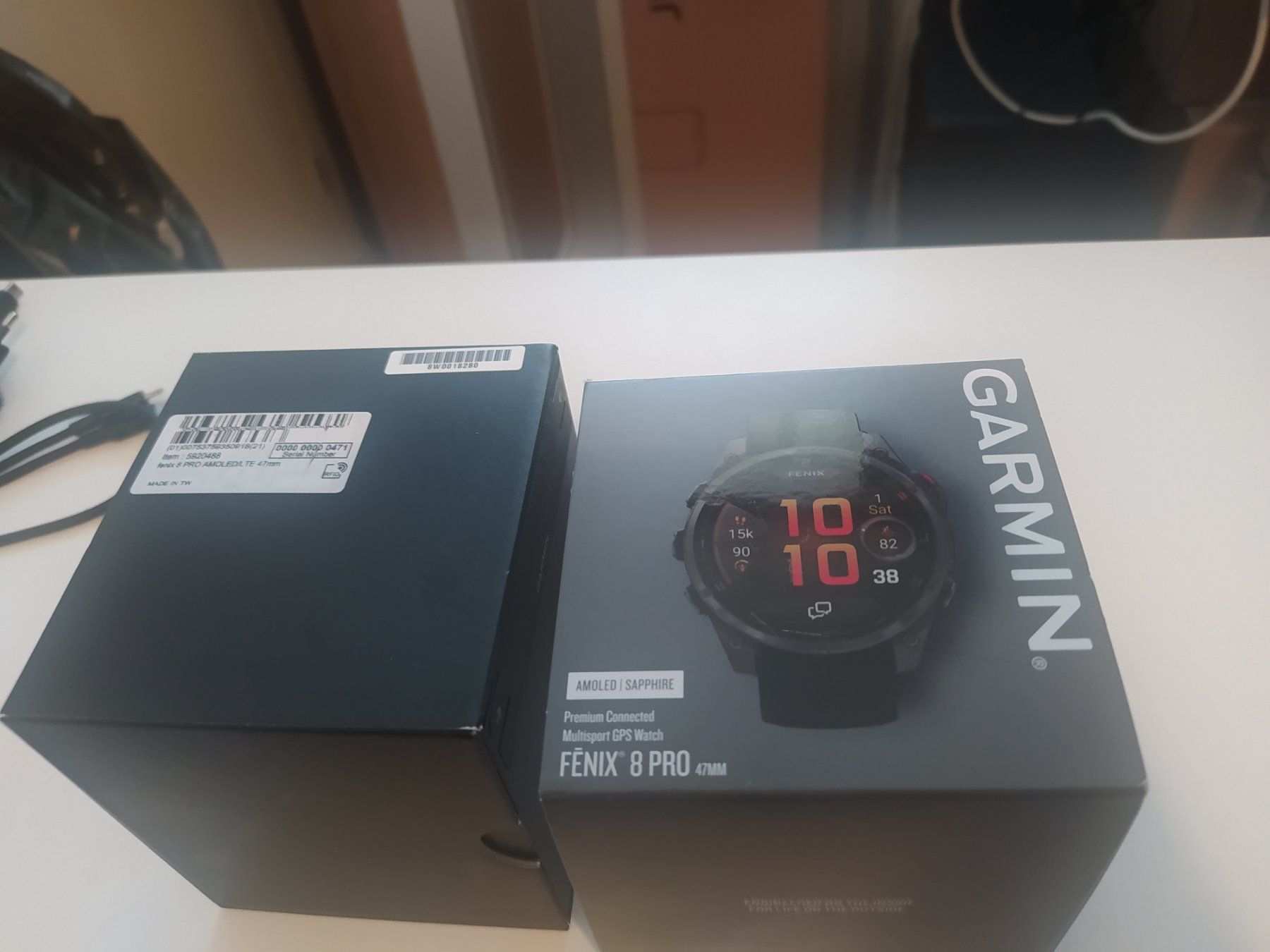 Garmin Smartwatch: Garmin Fenix 8 pro Amoled/lte 47mm – Usato da Mühlethal venduto da zde_7f8t 3