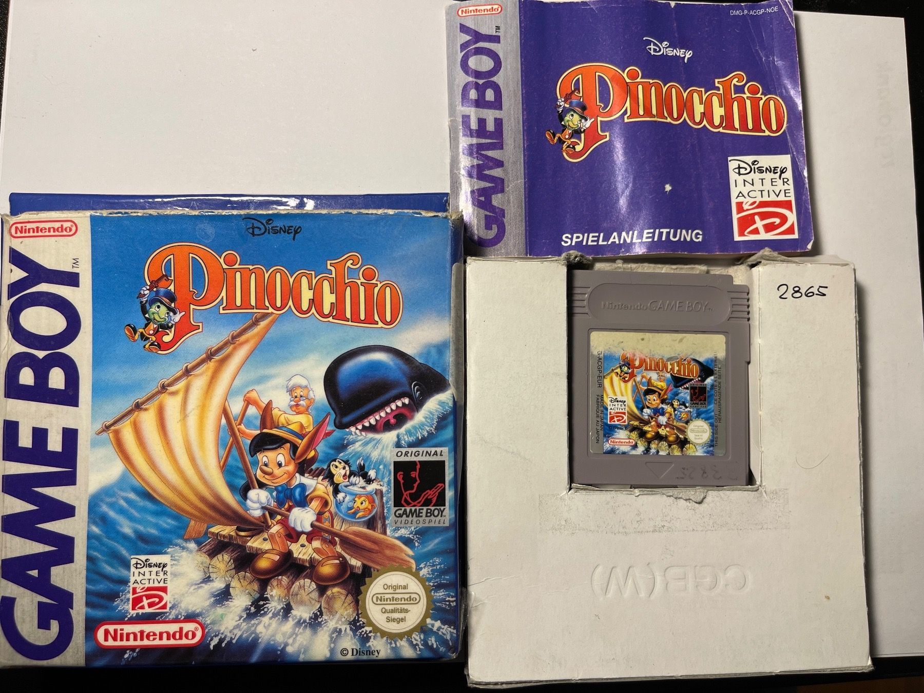 Nintendo Giochi: Pinocchio Game Boy in OVP – Usato da Derendingen venduto da Ninten.do