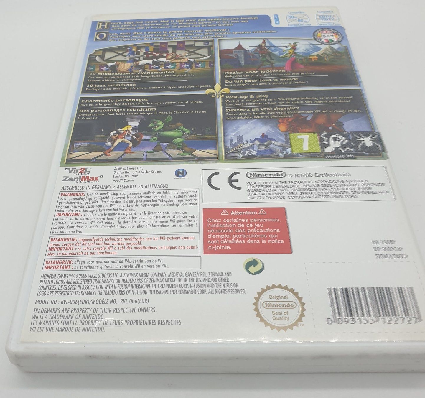 Nintendo Giochi: Medieval Games Wii – Usato da Genève venduto da Cardtreasure 2