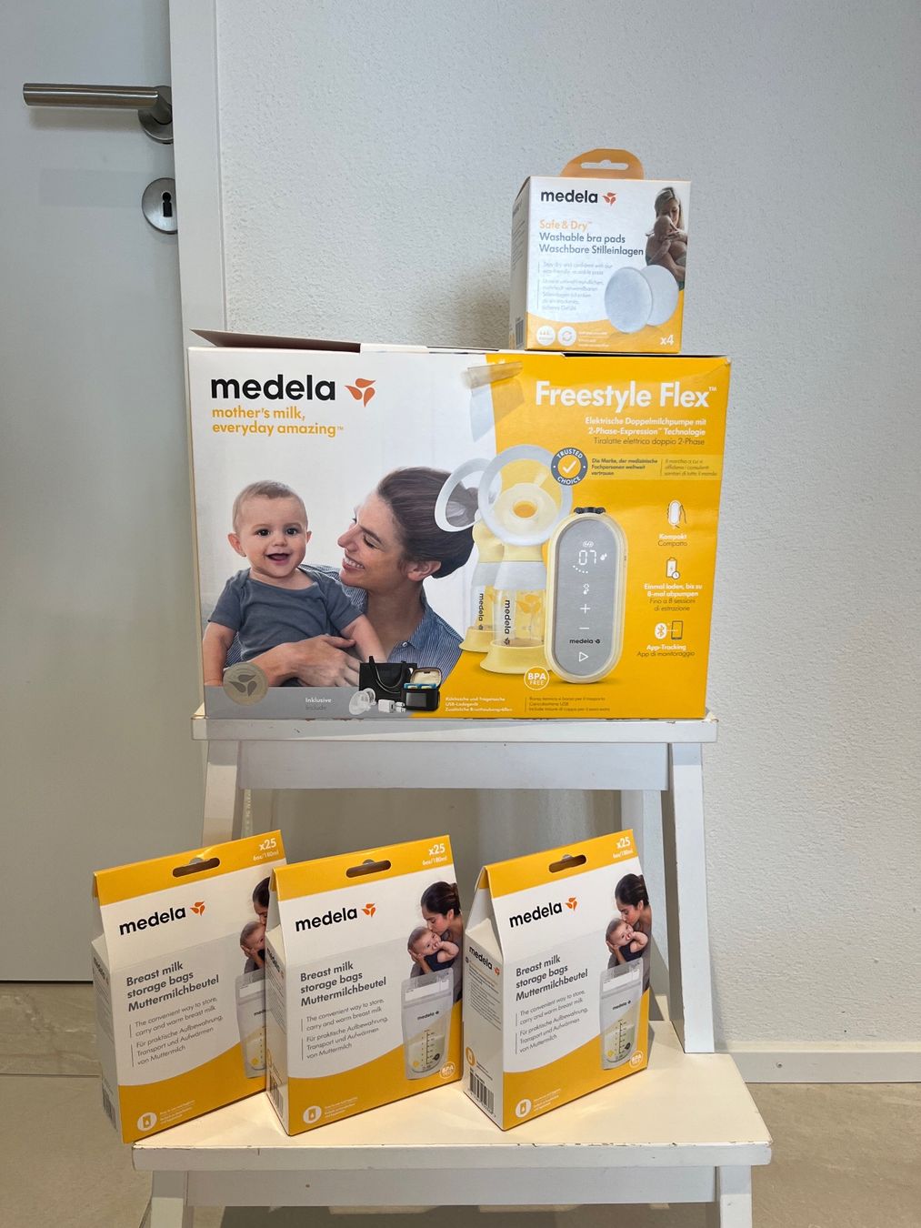 Medela Stillzubehör: Medela freestyle flex double electric pump – Gebraucht aus Zürich von qui_xlb8