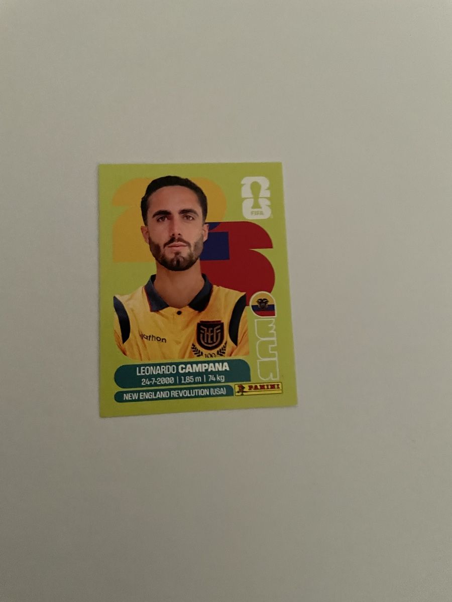 Panini Carte collezionabili: FIFA WM 2026 Leonardo Campana ECU 15 – Nuovo (secondo la descrizione) da Winterthur venduto da Cobraforce