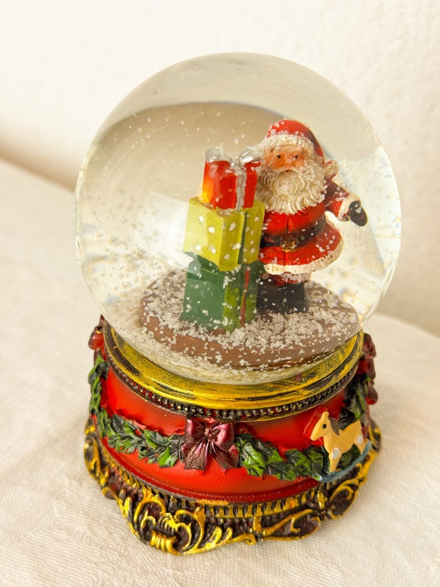 Tutte le decorazioni: Schöne Schneekugel mit Weihnachtsmann - Winterdeko! – Usato da Galmiz venduto da Wichtel25