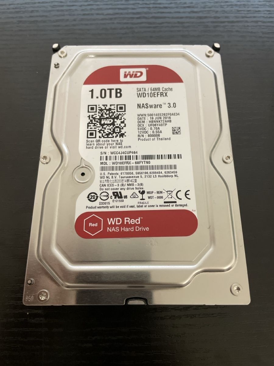 Western Digital Dischi rigidi: 2x 1TB WD Red NAS Hard Drive – Nuovo (secondo la descrizione) da Abtwil SG venduto da Kueng.MultiOutlet 1