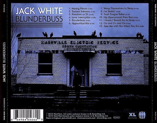 CD: Jack White – Blunderbuss - Vergriffen! - a – Usato da Brittnau venduto da Zibu 1