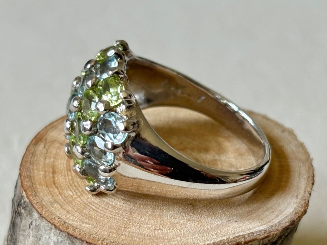 Anelli: Peridot-Topas Ring Silber 925, Gr. 56 – Nuovo (secondo la descrizione) da Brugg AG venduto da lau_9rvy 2