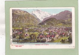 Interlaken und die Jungfrau 1905